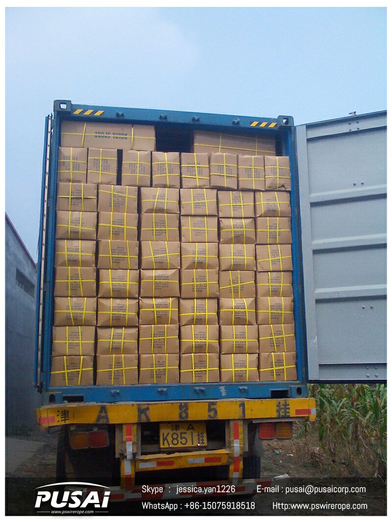 PSWIREROPE galvanized wire rope price Product Packaging