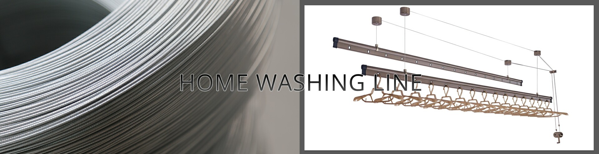 PSWIREROPE Home washing line